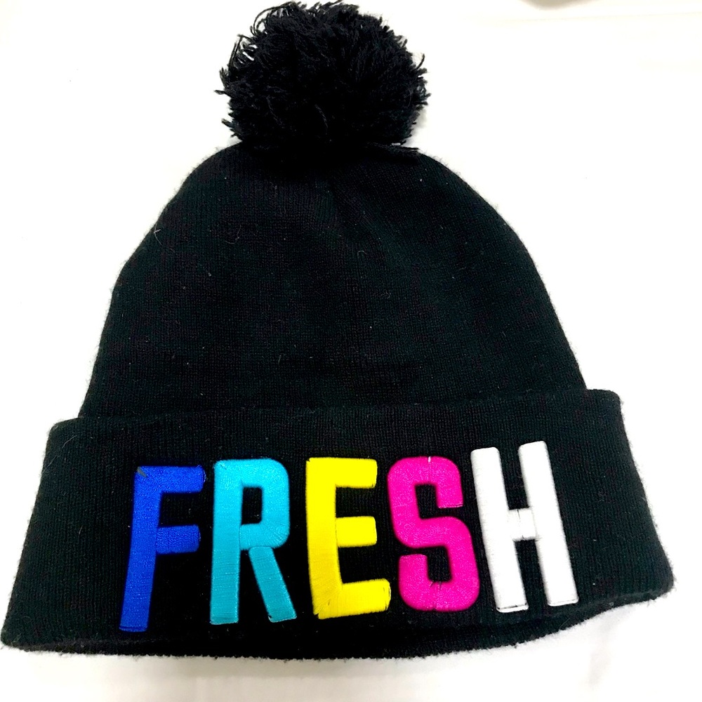 Black beanie